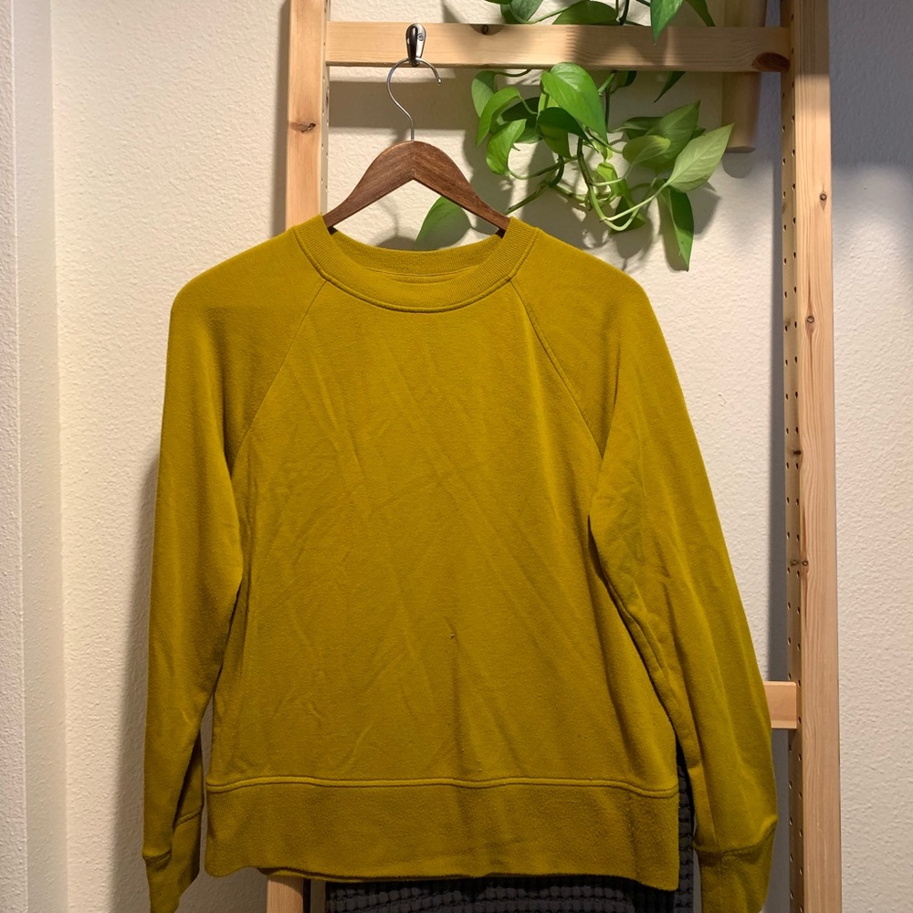 A New Day Yellow Crewneck Sweatshirt